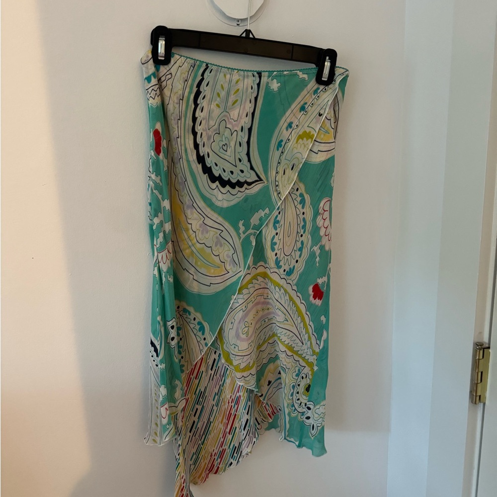 Vintage Multicolor Paisley Skirt